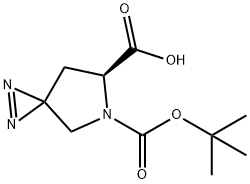 N-Boc-L-proline-4-spiro-3-(3H-diazirine) Structure