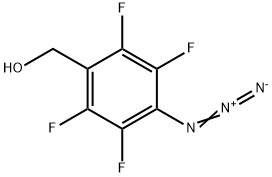 4-Azido-2,3,5,6-tetrafluorobenzenemethanol Structure