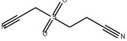 Propanenitrile, 3-[(cyanomethyl)sulfonyl]- Structure