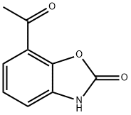 2(3H)-Benzoxazolone, 7-acetyl- Structure