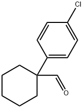 Cyclohexanecarboxaldehyde, 1-(4-chlorophenyl)- Structure