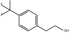 Benzeneethanethiol, 4-(trifluoromethyl)- Structure