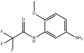 N-(5-amino-2-methoxyphenyl)-2,2,2-trifluoroaceta mide Structure
