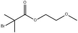 Propanoic acid, 2-bromo-2-methyl-, 2-methoxyethyl ester Structure
