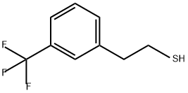 Benzeneethanethiol, 3-(trifluoromethyl)- Structure