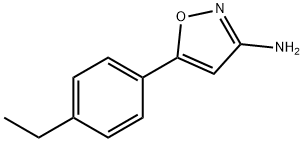 3-Isoxazolamine, 5-(4-ethylphenyl)- Structure