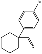 Cyclohexanecarboxaldehyde, 1-(4-bromophenyl)- Structure