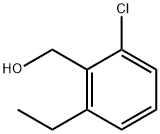 Benzenemethanol, 2-chloro-6-ethyl- Structure