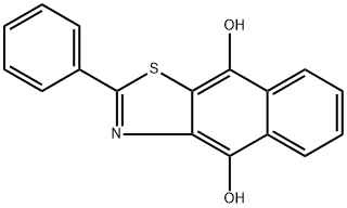 2-Phenyl-Naphtho[2,3-D]Thiazol-4,9-Diol Structure