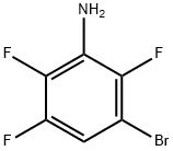 Benzenamine, 3-bromo-2,5,6-trifluoro- Structure