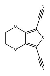 Thieno[3,4-b]-1,4-dioxin-5,7-dicarbonitrile, 2,3-dihydro- Structure