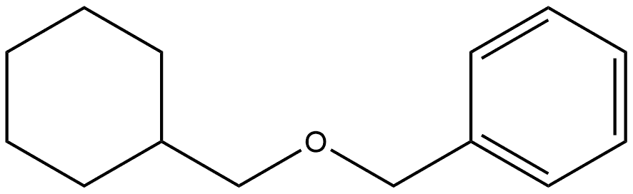 (Cyclohexylmethoxymethyl)benzene Structure