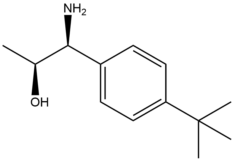 (1S,2S)-1-AMINO-1-(4-TERT-BUTYLPHENYL)PROPAN-2-OL Structure