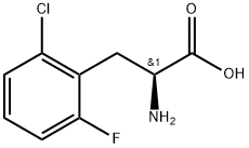 (2S)-2-amino-3-(2-chloro-6-fluorophenyl)propanoic acid Structure