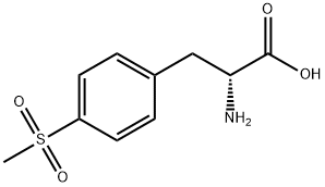 4-(methylsulfonyl)-D-Phenylalanine Structure