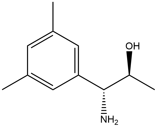 (1R,2S)-1-AMINO-1-(3,5-DIMETHYLPHENYL)PROPAN-2-OL Structure