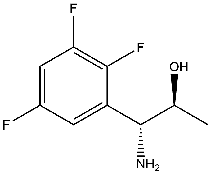 (1R,2S)-1-AMINO-1-(2,3,5-TRIFLUOROPHENYL)PROPAN-2-OL Structure