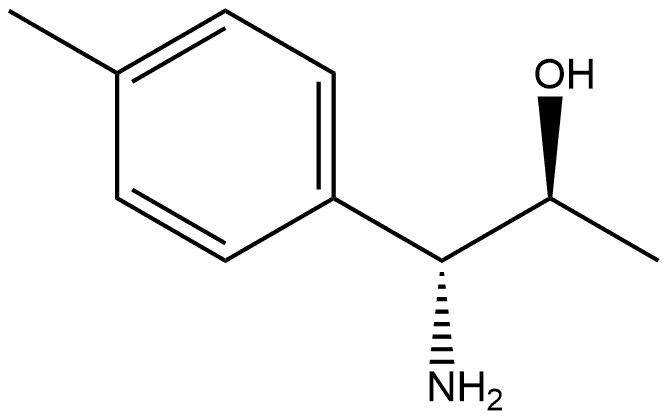 (1R,2S)-1-AMINO-1-(4-METHYLPHENYL)PROPAN-2-OL Structure