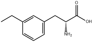 D-Phenylalanine, 3-ethyl- Structure