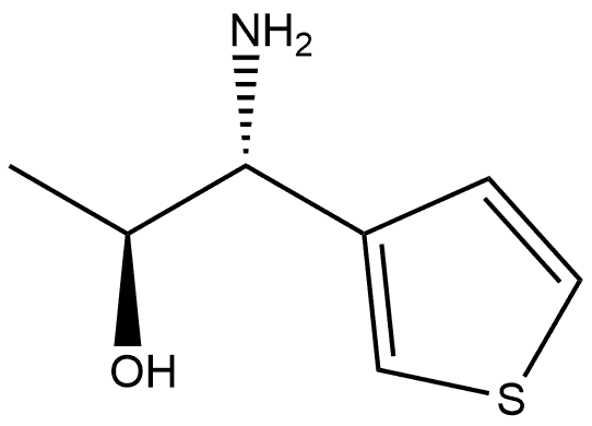 (1R,2S)-1-AMINO-1-(THIOPHEN-3-YL)PROPAN-2-OL Structure
