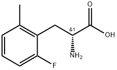 (2R)-2-amino-3-(2-fluoro-6-methylphenyl)propanoic acid Structure