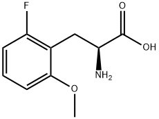 L-Phenylalanine, 6-fluoro-2-methoxy- Structure