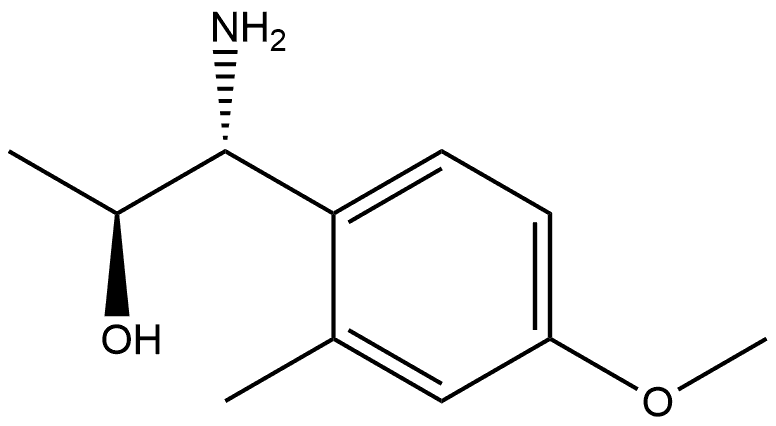 (1R,2S)-1-AMINO-1-(4-METHOXY-2-METHYLPHENYL)PROPAN-2-OL Structure