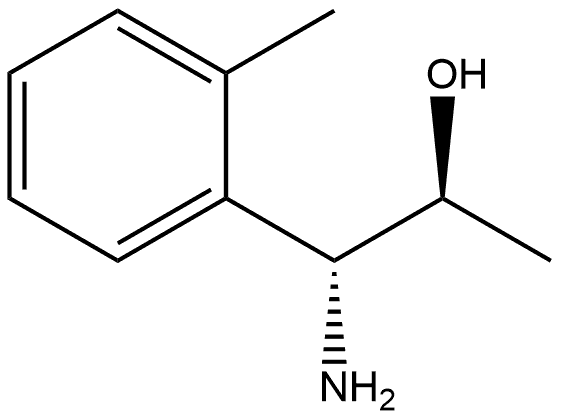 (1R,2S)-1-AMINO-1-(2-METHYLPHENYL)PROPAN-2-OL Structure