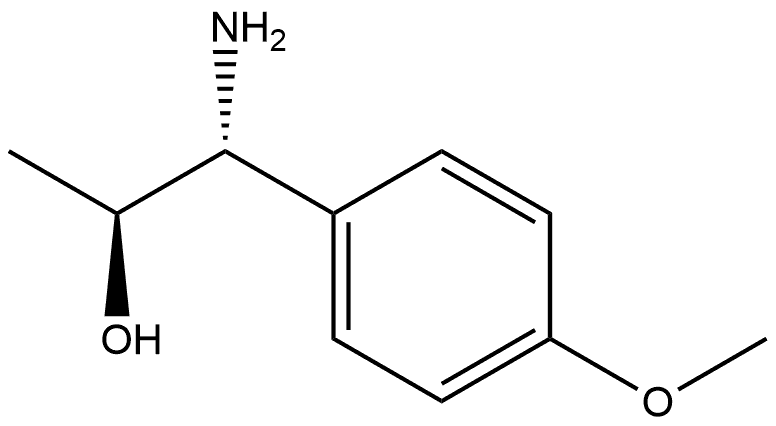 (1R,2S)-1-AMINO-1-(4-METHOXYPHENYL)PROPAN-2-OL Structure