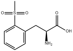 2-(methylsulfonyl)-L-Phenylalanine Structure