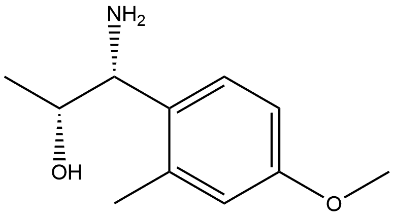 (1R,2R)-1-AMINO-1-(4-METHOXY-2-METHYLPHENYL)PROPAN-2-OL Structure