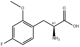 (2S)-2-amino-3-(4-fluoro-2-methoxyphenyl)propanoic acid Structure