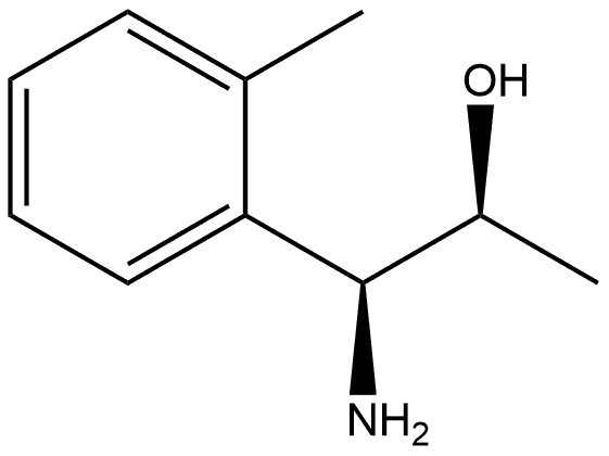 (1S,2S)-1-AMINO-1-(2-METHYLPHENYL)PROPAN-2-OL Structure