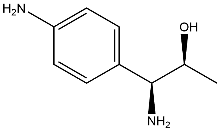 (1S,2S)-1-AMINO-1-(4-AMINOPHENYL)PROPAN-2-OL Structure