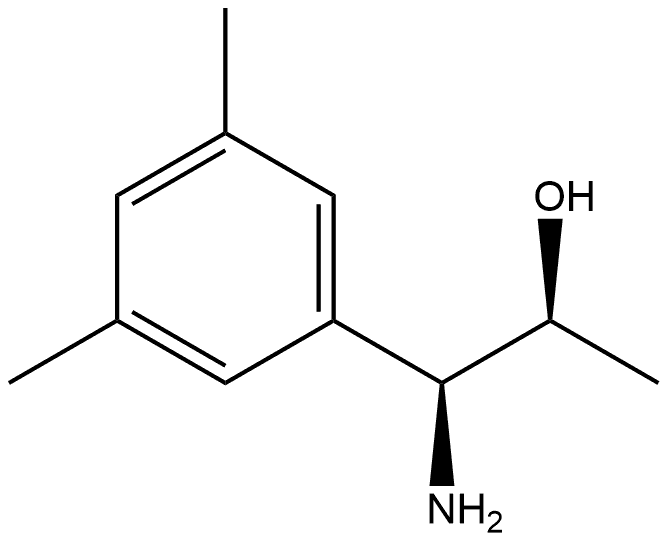 (1S,2S)-1-AMINO-1-(3,5-DIMETHYLPHENYL)PROPAN-2-OL Structure