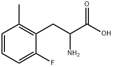 2-amino-3-(2-fluoro-6-methylphenyl)propanoic acid Structure