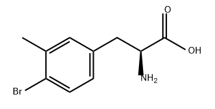 Phenylalanine, 4-bromo-3-methyl- Structure