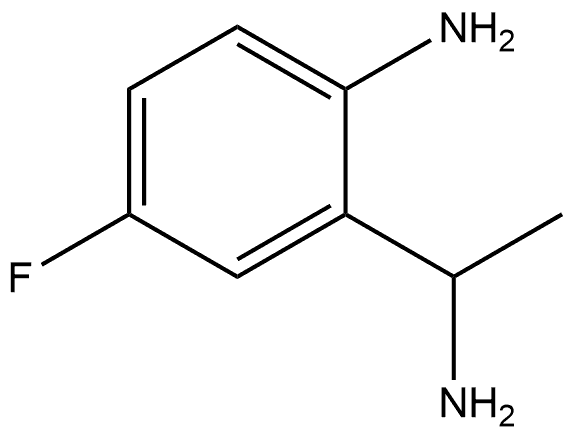 2-(1-AMINOETHYL)-4-FLUOROANILINE Structure