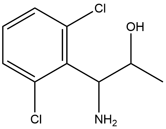 1-AMINO-1-(2,6-DICHLOROPHENYL)PROPAN-2-OL Structure