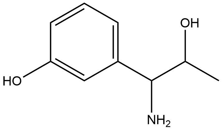 1-AMINO-1-(3-HYDROXYPHENYL)PROPAN-2-OL Structure