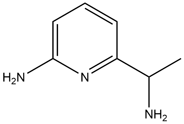 2-Pyridinemethanamine, 6-amino-α-methyl- Structure
