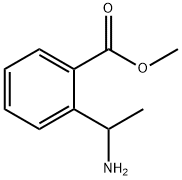 Benzoic acid, 2-(1-aminoethyl)-, methyl ester Structure
