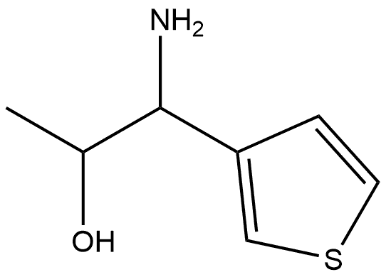 1-AMINO-1-(3-THIENYL)PROPAN-2-OL Structure