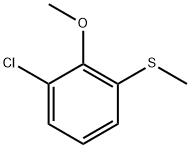 (3-Chloro-2-methoxyphenyl)(methyl)sulfane Structure