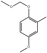 Benzene, 4-methoxy-1-(methoxymethoxy)-2-methyl- Structure