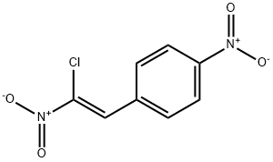 Benzene, 1-[(1Z)-2-chloro-2-nitroethenyl]-4-nitro- Structure