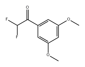 Ethanone, 1-(3,5-dimethoxyphenyl)-2,2-difluoro- 구조식 이미지