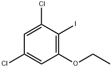 Benzene, 1,5-dichloro-3-ethoxy-2-iodo- 구조식 이미지