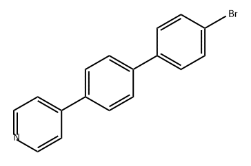 Pyridine, 4-(4'-bromo[1,1'-biphenyl]-4-yl)- Structure