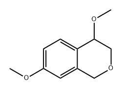 1H-2-Benzopyran, 3,4-dihydro-4,7-dimethoxy- Structure